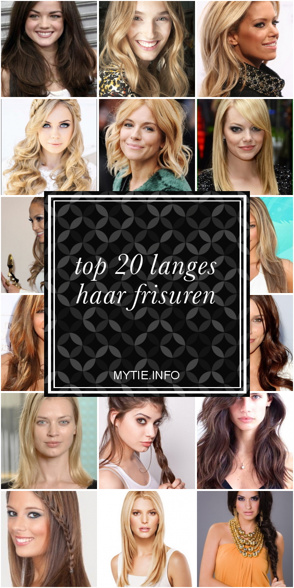 Top 20 Langes Haar Frisuren